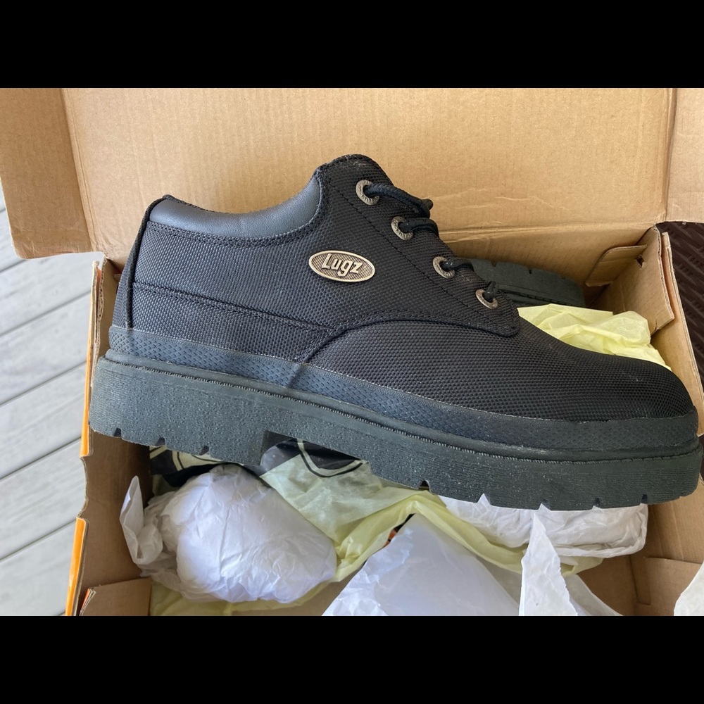 Black Luggz low top boots